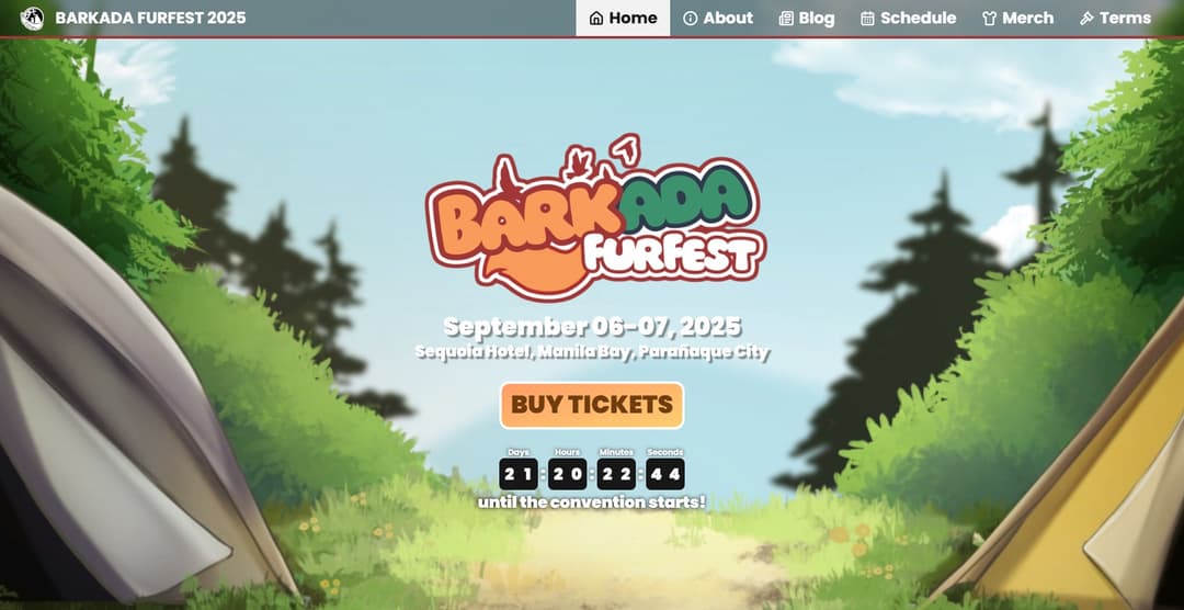 Barkada Furfest Website